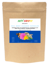 Load image into Gallery viewer, Organic Full Body Cleanse Capsules – Natural Detox for Colon, Liver & Blood 620mg - Nutri Savvee