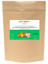 Load image into Gallery viewer, Organic Vita-Plus Capsules – Natural Immune Support for Seasonal Allergies 520mg - Nutri Savvee