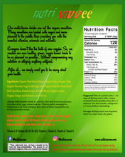 Load image into Gallery viewer, Organic Multivitamin Powder with Plant-Based Protein, Fiber & Essential Vitamins - All Natural - Nutri Savvee