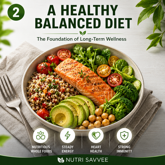 Healthy Balanced Diet Benefits for Heart & Energy