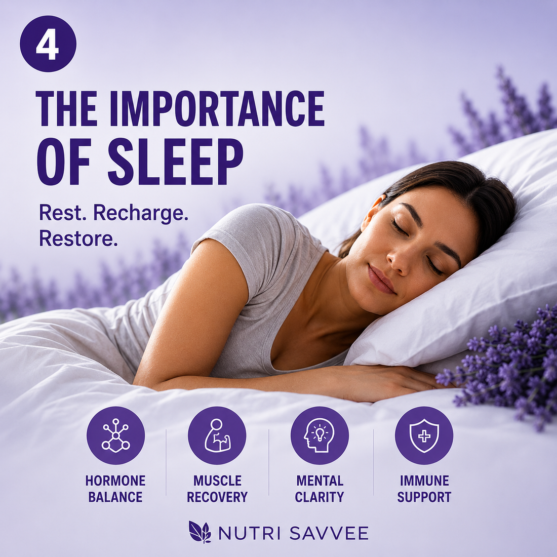 Why Sleep Is Essential for Hormone Balance & Recovery