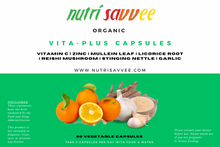 Load image into Gallery viewer, Organic Vita-Plus Capsules – Immune Support for Seasonal Allergies
