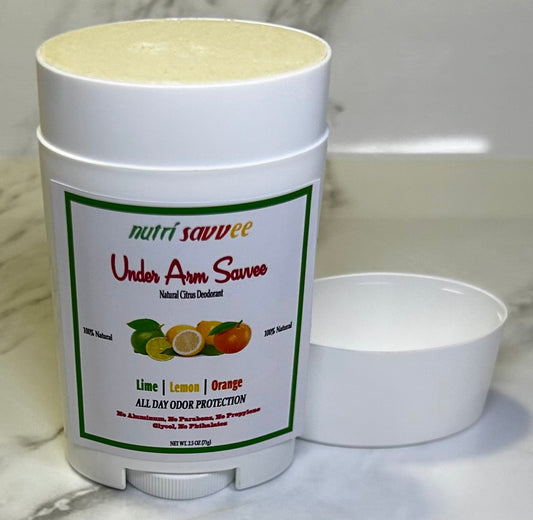 100% Natural Aluminum Free Deodorant – 24-Hour Odor Protection with Essential Oils Handmade - Nutri Savvee