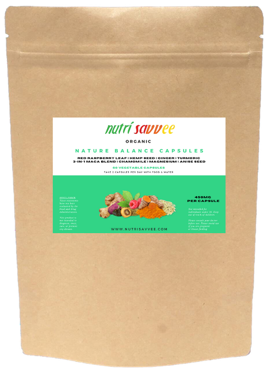 Plant-Based Nature Balance Capsules - Hormone Balance 450mg