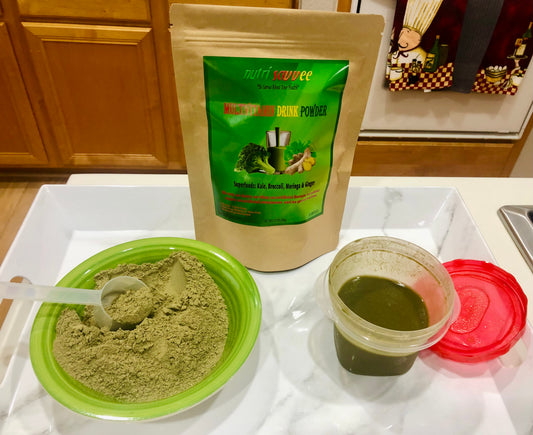 Organic Multivitamin Powder with Plant-Based Protein, Fiber & Essential Vitamins - All Natural - Nutri Savvee