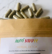 Load image into Gallery viewer, ORGANIC Herbal Detox Capsules Natural Herbs Alkaline Diet Dr. Sebi Inspired
