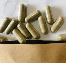 Load image into Gallery viewer, Organic Irish Sea Moss, Bladderwrack &amp; Burdock Root Capsules – Immune &amp; Thyroid Support
