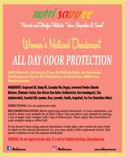 Load image into Gallery viewer, Organic Deodorant – 24-Hour Odor Protection with Essential Oils
